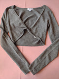 Capezio Ladies Cropped Pinch Sweater CK11001W