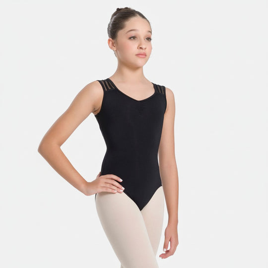 So Danca Perla Child Mesh Back Tank Leotard SL136