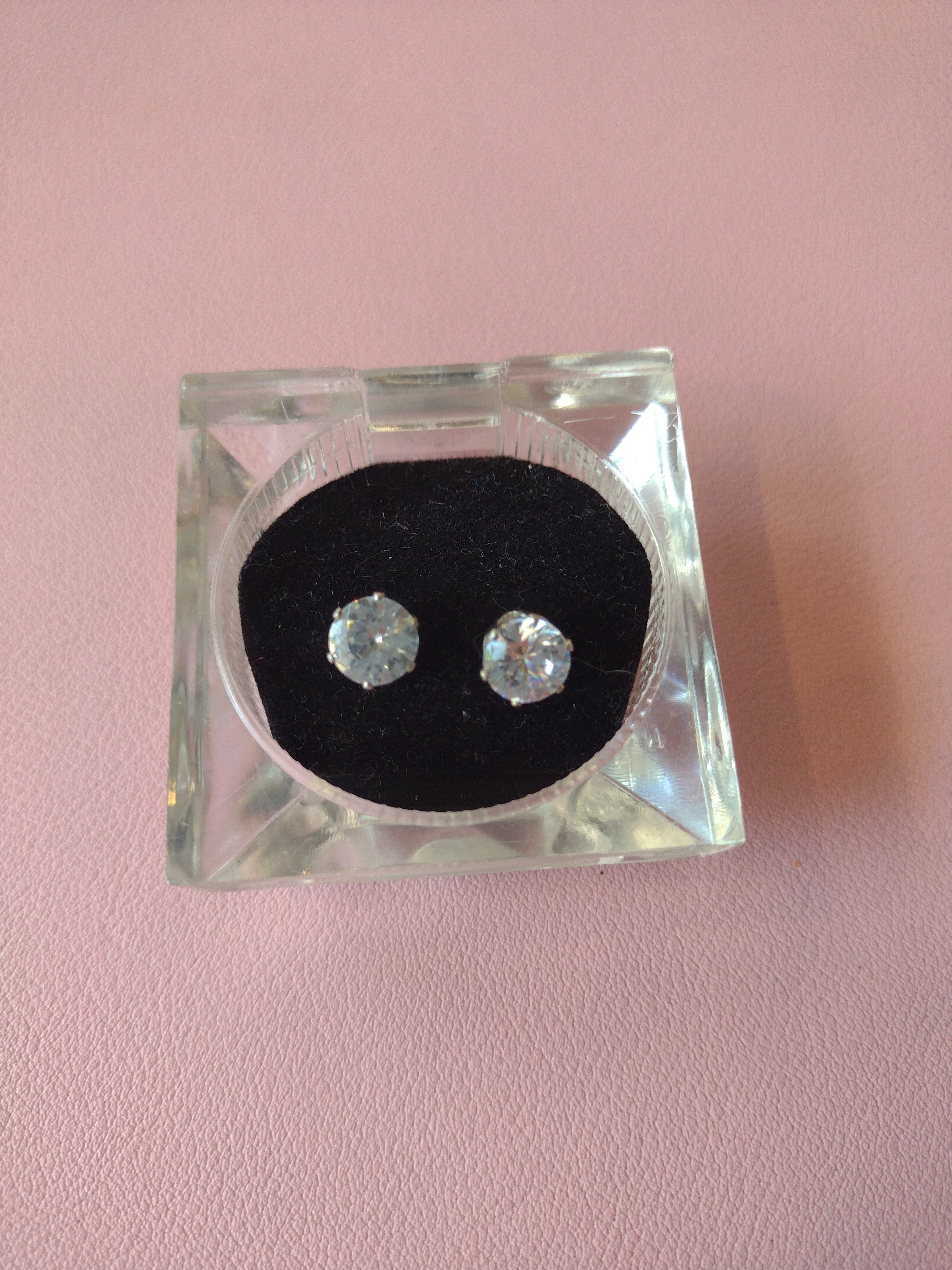 Small Crystal Stud Earrings