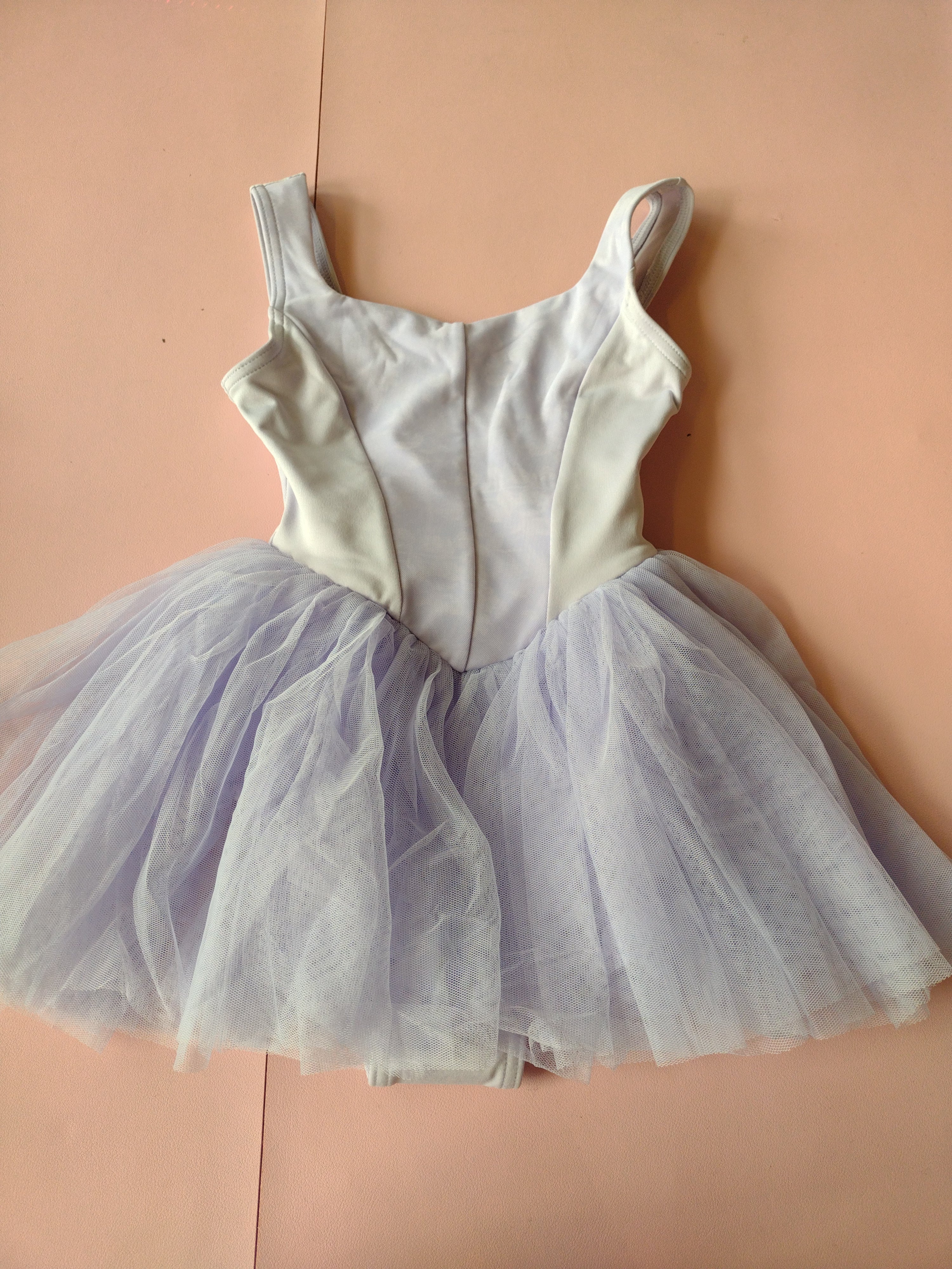 Capezio Girls Jardin Dress Floral Overlay Tank Leotard with Skirt