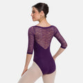 So Danca Desiree Adult Lace Half Sleeve Leotard SL109