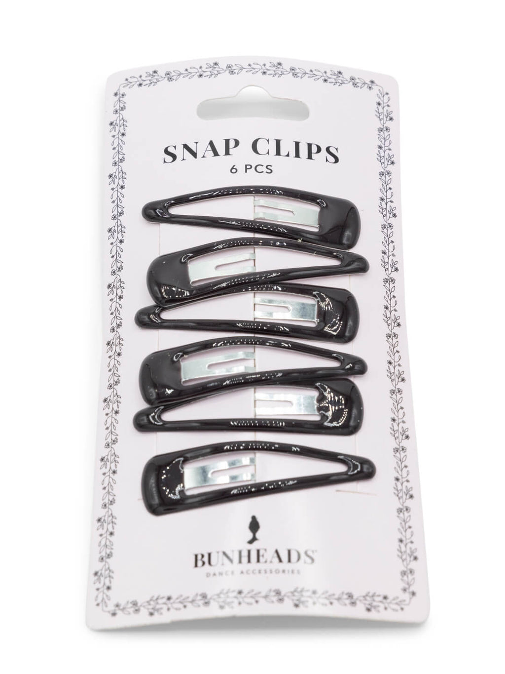 Bunheads Snap Clips 6 Pcs