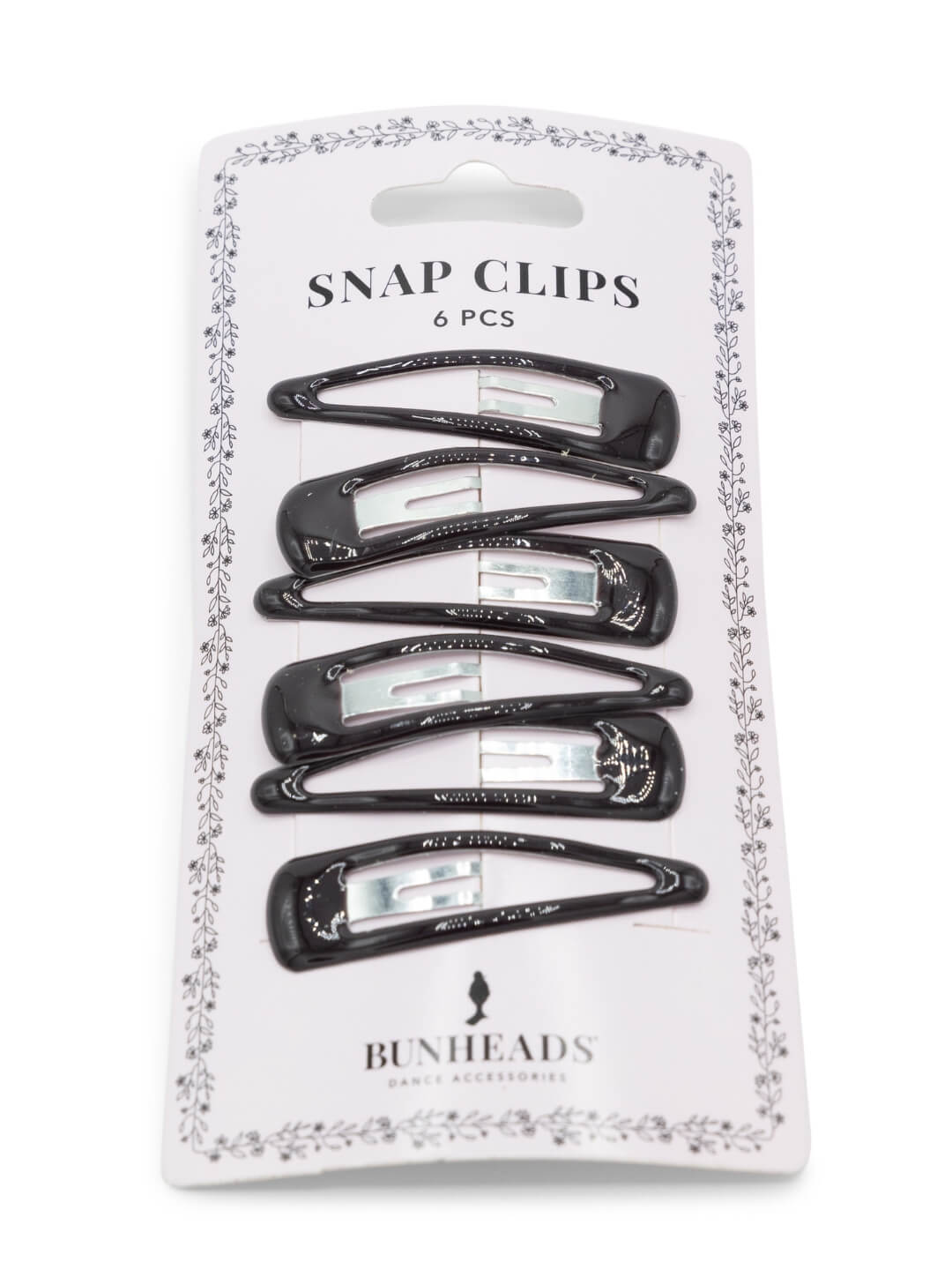 Bunheads Snap Clips 6 Pcs