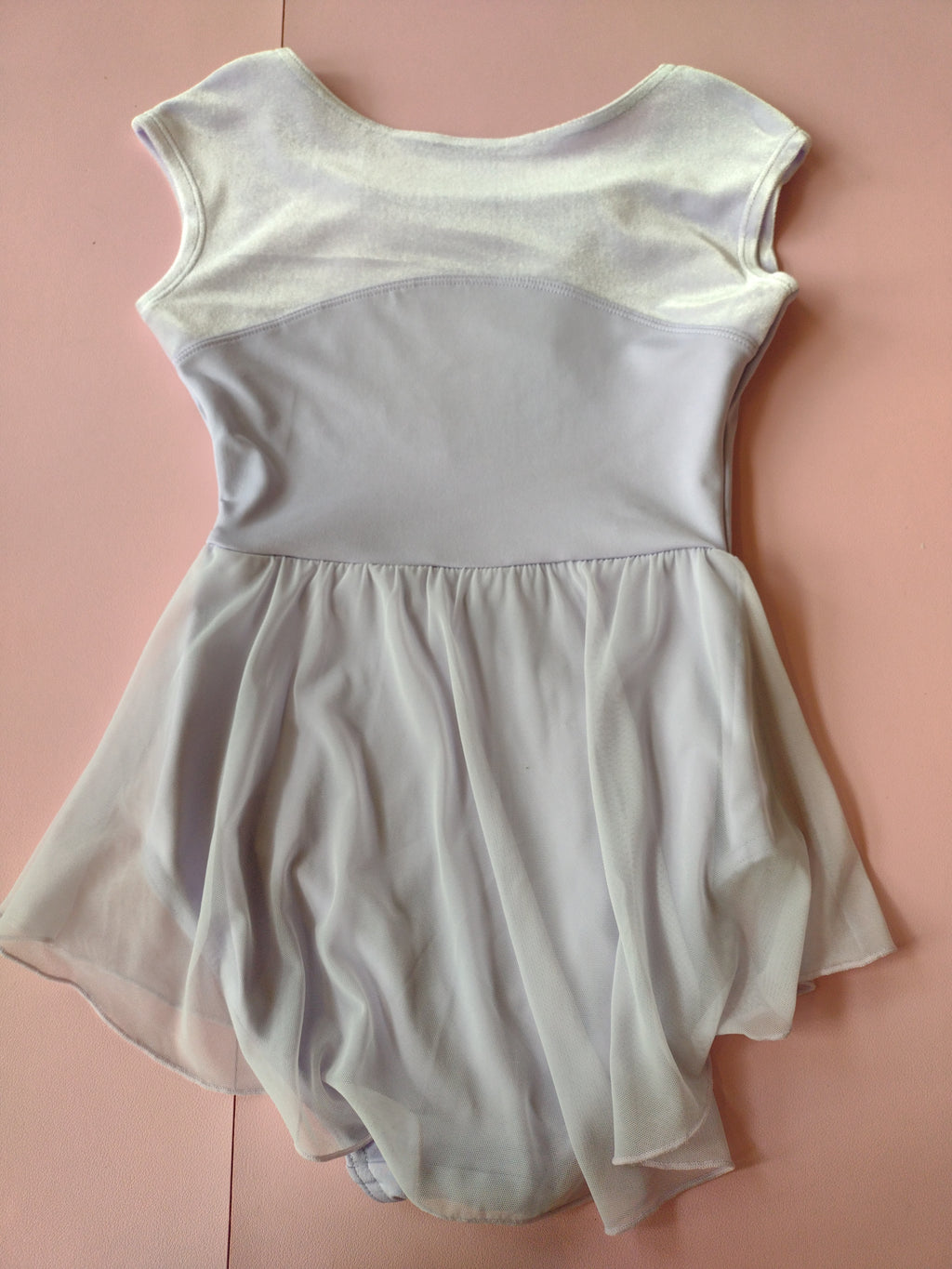 Capezio Girls Royal Jane Velvet Cap Sleeve Leotard with Mesh Skirt 12213C