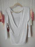 So Danca Dance Long Sleeve Shirt with Cut-Out Back RDE-2342NB