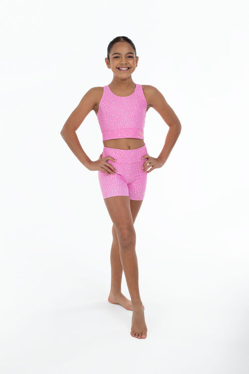 Bloch Flo Girls' Active Nicole Long Shorts FM210