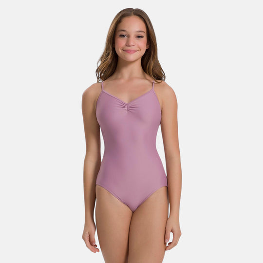 So Danca Lucila Pinch Front Strappy Camisole Leotard BY63