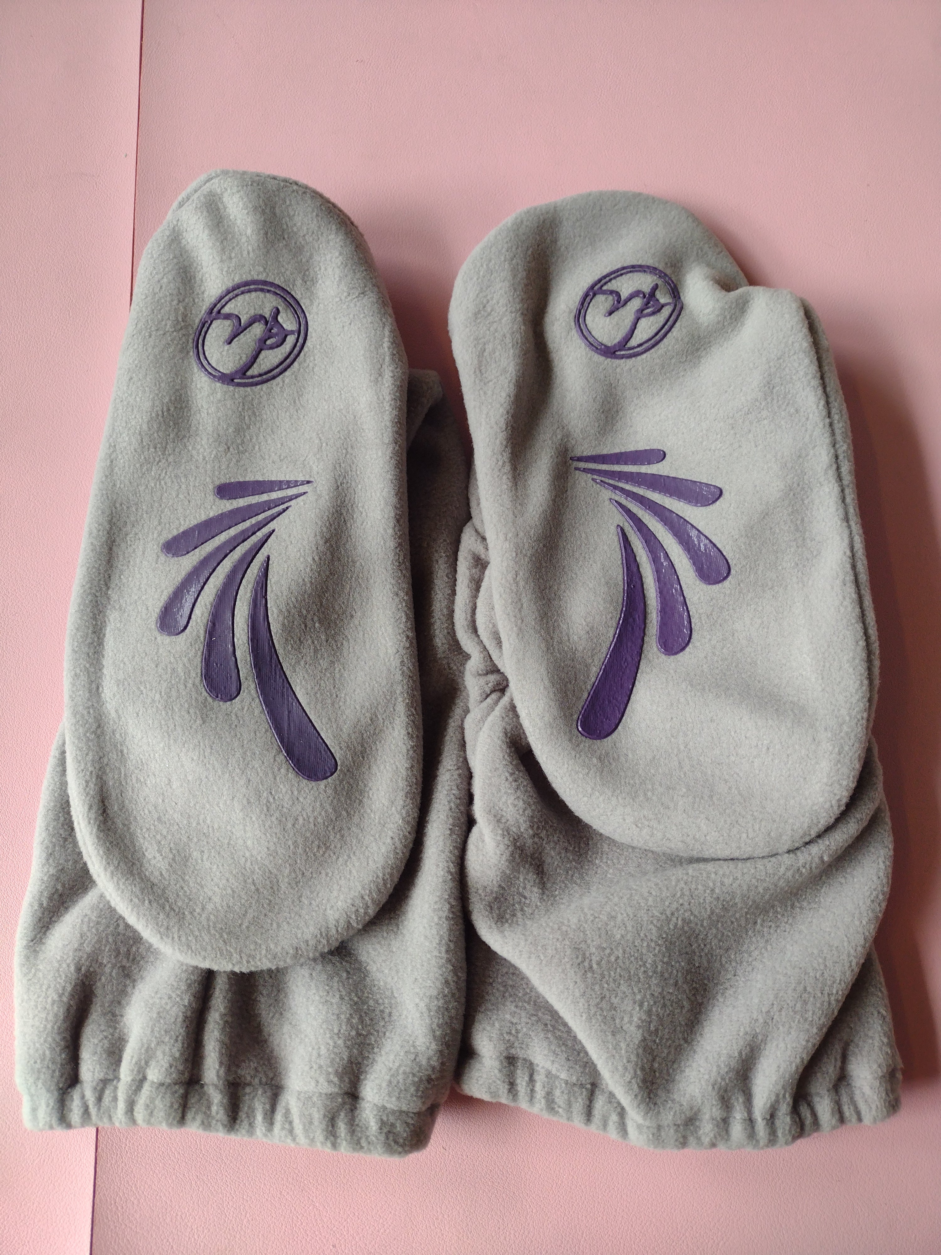 Russian Pointe Fleece Booties Grey Size L