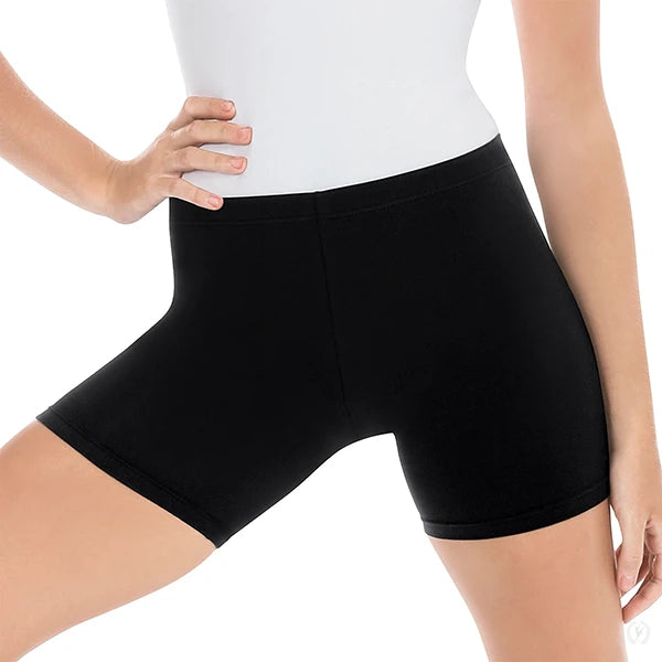 Eurotard Women's Cotton Lycra® Mid-Thigh Shorts 10331