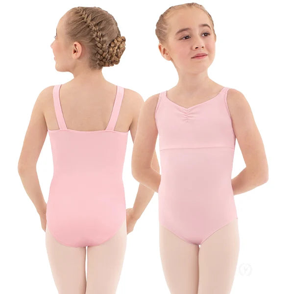 Eurotard Child Microfiber Pinch Front Tank Leotard