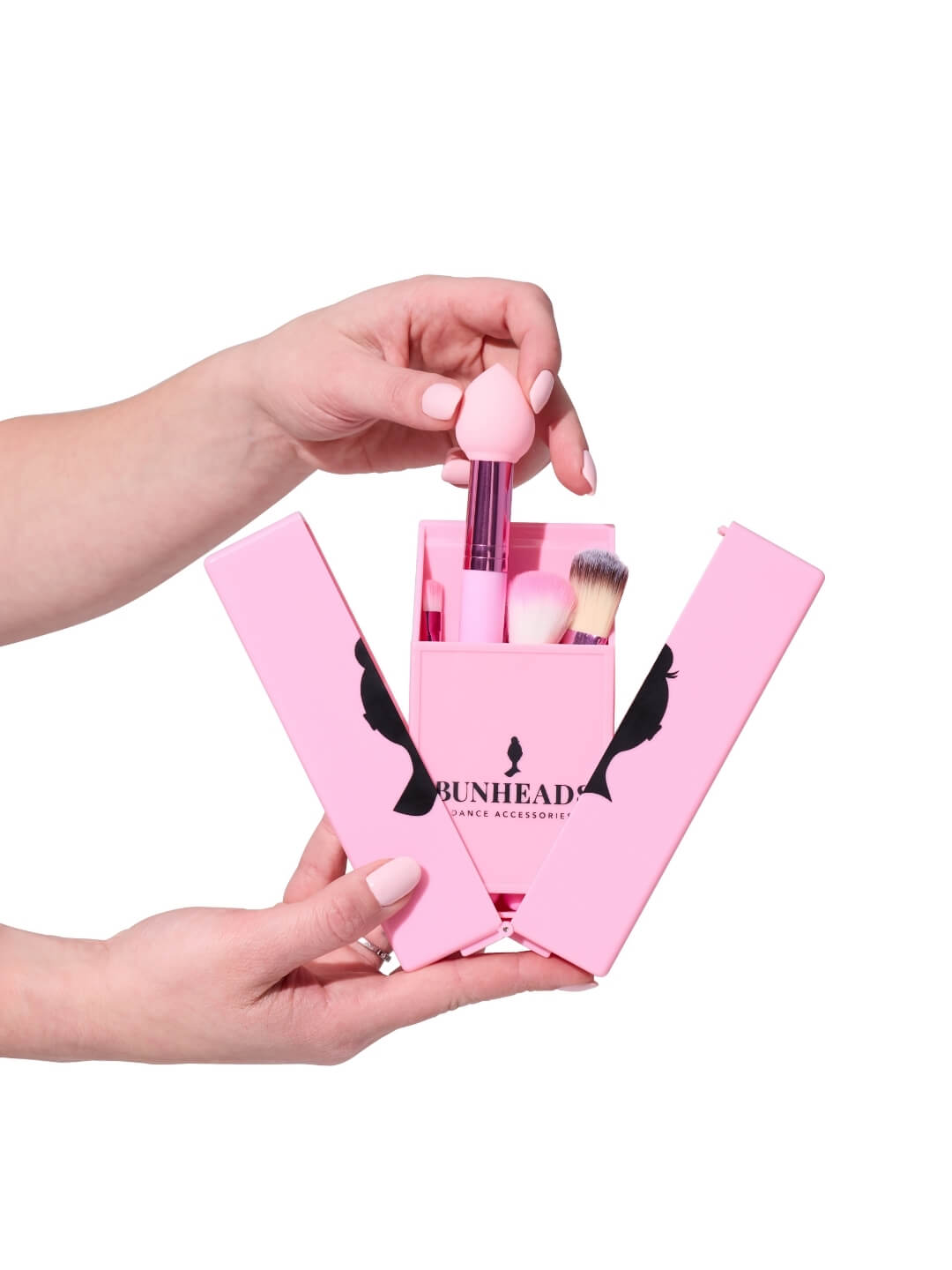 Bunheads Travel Makeup Brush Set BH1764-PNKONE