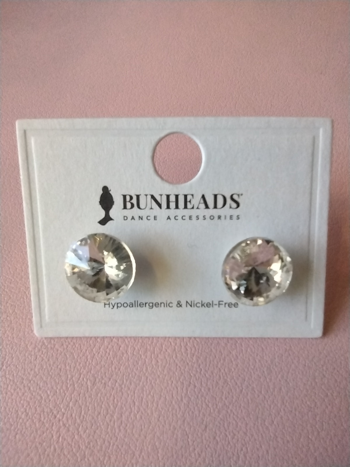 Bunheads Crystal Post Earrings 12mm